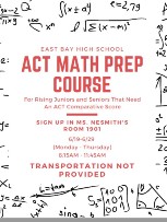 ACT MATH PREP COURSE